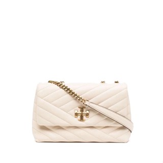 เเท้ 💯% factory  Tory Burch Kira chevron-leather samll shoulder bag