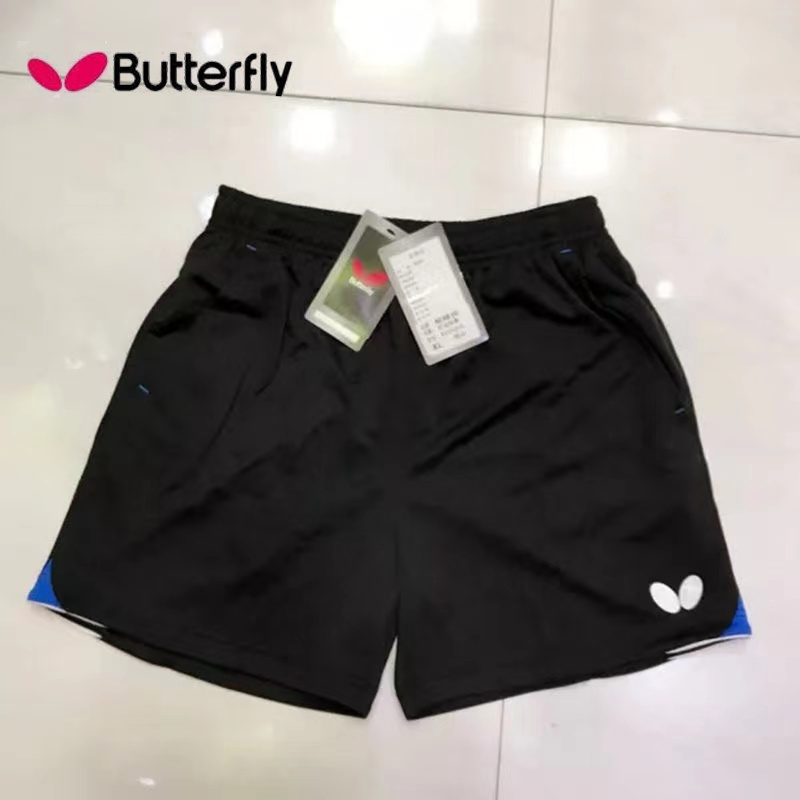 กางเกงขาสั้น ลายผีเสื้อ ระบายอากาศ แห้งเร็ว เหมาะกับการวิ่ง เทนนิส สําหรับผู้ชาย และผู้หญิง 325
