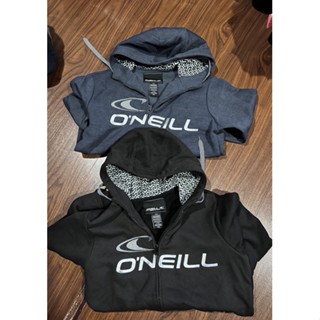 O’NEILL HOODIE เสื้อฮู้ด กันหนาว โอนีล ปัก สัญลักษณ์ O’NEILL กลางหน้าอก มีซิป