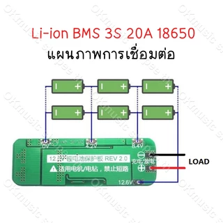 บอร์ดชาร์จแบตเตอรี่ลิเธียม Li-on 3S 4S 5S 6S 10A 20A 30A 40A 18650 PCB BMS 3s BMS 4s BMS 5s BMS 6s 12.6V 16.8V 21V 25.2V