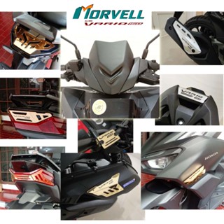 ฝาครอบท่อไอเสีย อุปกรณ์เสริม สําหรับ Vario 160 Variation winglet Click 160 vario160