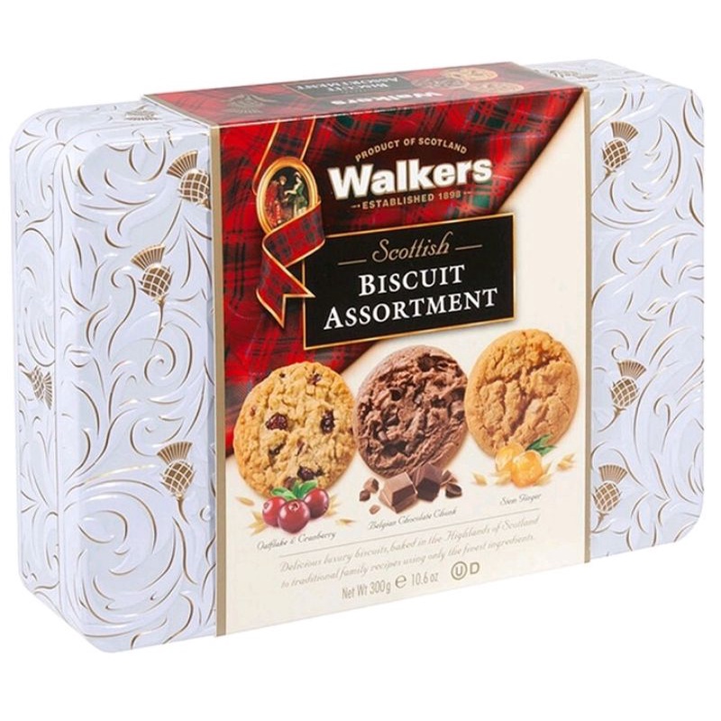 วอกเกอร์ คุกกี้รวมรส Walkers Scottish Biscuit Assortment 300g