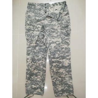 15TACUกางเกง ทหารUSขนาดL-Lรอบเอว35-39นิ้วTROUSER ARMY COMBATลายพรางดิจิตอลACUผ้า50/50