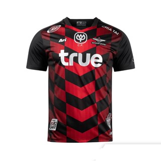 ARI TRUE BANGKOK UNITED 2021/22 HOME REPLICA JERSEY - RED/BLACK/SLIVER เสื้อฟุตบอล อาริ ทรู แบงค็อก สีแดง