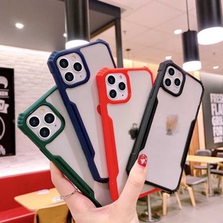 เคสโทรศัพท์มือถือ ซิลิโคนนิ่ม ป้องกันกระแทก สีโปร่งใส สําหรับ iPhone 13 Pro Max 11 12 Pro Max 7 Plus 8 Plus Se X Xs Xundd