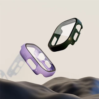 กระจกกันรอยหน้าจอ+ฝาครอบ Full Frame Case สําหรับ iWatch Ultra 3 / 2 / 1 49mm