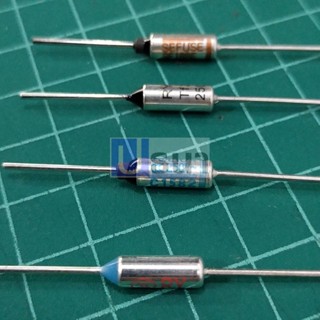 ฟิวส์ เทอร์โมฟิวส์ หม้อหุงข้าว กระติกน้ำร้อน เตารีด Thermal Fuse 10A 250V 65°C ถึง 145°C #MTF 10A