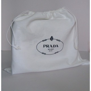 กระเป๋าถุงผ้ากันฝุ่น PRADA รุ่นพิเศษ Made in Itly แท้