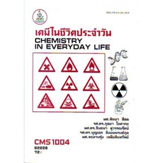 CMS1004 (CM104) 62228 เคมีในชีวิตประจำวัน