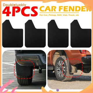 【มีสินค้า】คุณภาพสูง 4 pcs รถ SUV รถกระบะ Van Mud Flaps Mudguards ด้านหน้าด้านหลัง Fender Splash Guards