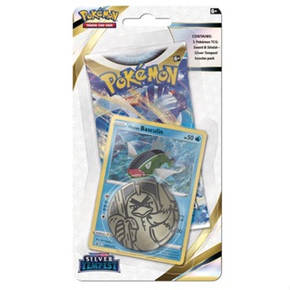 PE PE-SITE--chblba PE Silver Tempest Checklane Blister (Basculin) Pokemon Booster Pack 1 EN Pack 5820650806568