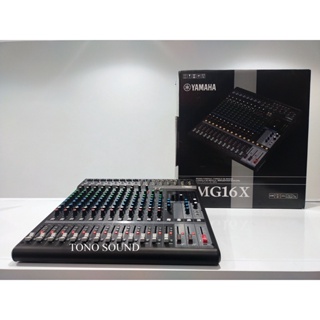 (สินค้าตรงปก 100%)YAMAHA MG16X CV มิกเซอร์ อนาล็อก 16 ชาแนล 10 Mic / 16 Line (8 mono + 4 stereo) ปรีแอมป์ไมค์ “D-PRE”