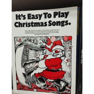 Christmas Songs  ITS EASY TO PLAY CHRISTMAS SONGS