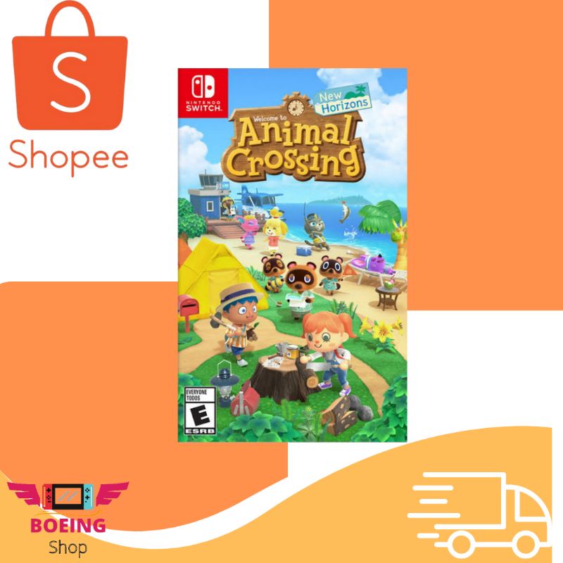 (เก็บโค๊ดร้านโค๊ดคุ้ม) NSW Animal Crossing ((มือ1,มือ2)) US/ASIA