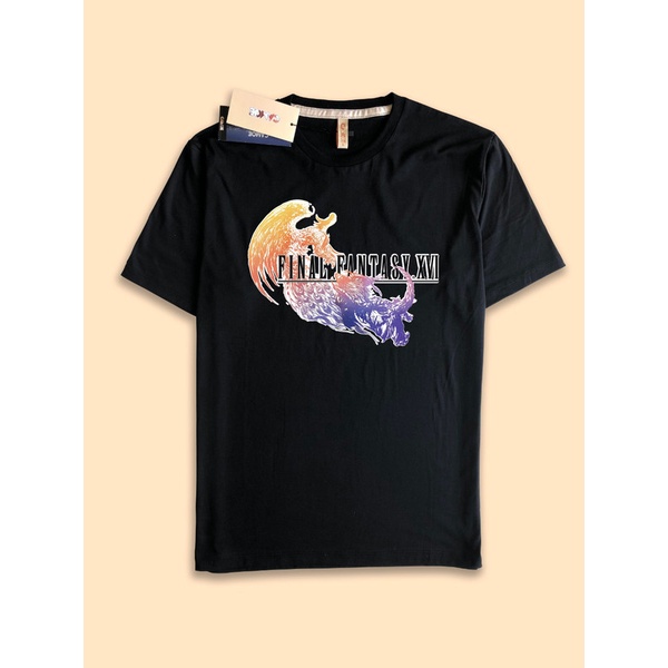 เสื้อยืดโลโก้ Final Fantasy XVI FF 16