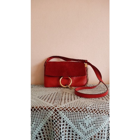 กระเป๋าแบรนด์ chloe มือสองของแท้สภาพสวย