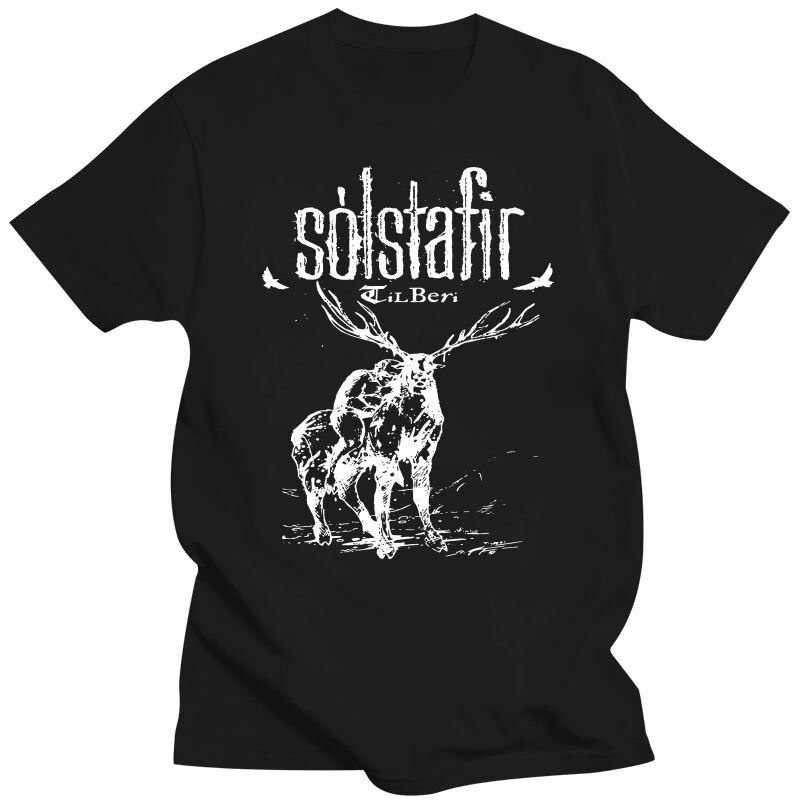 ผู้ชาย T เสื้อ Solstafir Tilberi M Drudkh Primorrial Agalloch Ulver Enslaved ตลกเสื้อยืดแปลกใหม่ Tsh