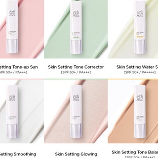 แท้ทั้งร้าน !! แบ่งขาย7รุ่น เมคอัพเบส JUNG SAEM MOOL SKIN SETTING BASE