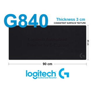 Logitech G840 Mousepad (ฺBlack) แผ่นรองเมาส์ สำหรับเล่นเกมส์ สีดำ ของแท้