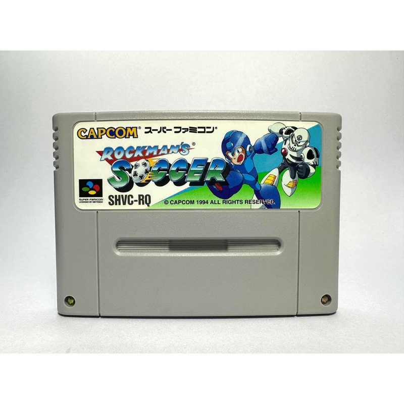 ตลับแท้ Super Famicom (japan)  Rockman’s soccer   rockman soccer