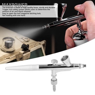 Maxpower Airbrush Kit G1/8 ปากกาสเปรย์พ่นสี พร้อมหลอดหยด และประแจ สําหรับตกแต่งบ้าน