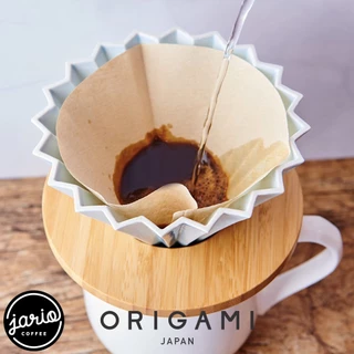 JARIO x ORIGAMI ดริปเปอร์เซรามิก (แท้จากญี่ปุ่น) ORIGAMI Ceramic Dripper