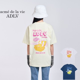 [acme De la vie] ADLV เสื้อยืดแฟชั่นเกาหลี ของแท้ 100%