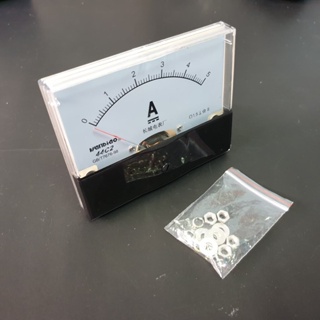 แอมป์มิเตอร์ วัดกระแส แบบเข็ม Pointer DC ammeter 44C2-A [เลือกแบบ]