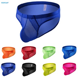 【HODRD】Men’s Briefs Underwear Breathable G-String Low Rise Mesh M~2XL Panties【Fashion】