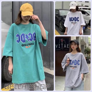 Bella🌻เสื้อยืด👕พิมพ์ลายวินเทจ ผ้าคอตตอน แขนสั้น คอกลม ทรงหลวม เสื้อยืด✨พร้อมส่งจากกทม มาถึงใน 3-5 วัน