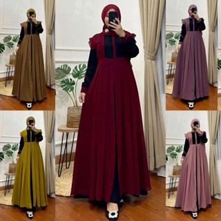 Mozza Gamis Maxy ชุดเดรสใหม่ Babydoll Elegant Viral 2022