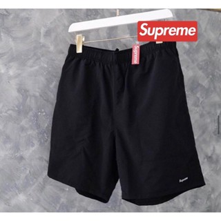 💥สินค้าพร้อมส่ง💥 JDBOY - SUPREME SMAL BOX LOGO SHORTS สุพรีม กางเกงขาสั้น กางเกงผ้าร่ม ของแท้