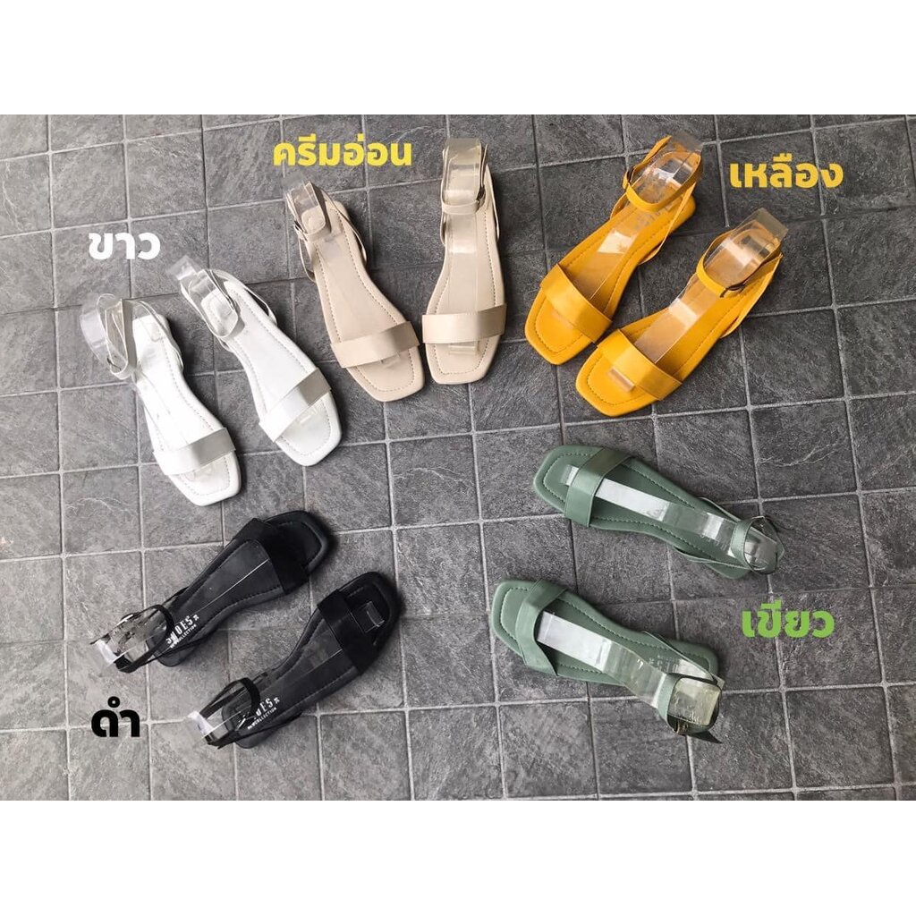 BP043-004รัดส้นสวมหน้าเรียบรัดข้อ-5สี