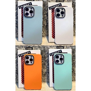 CASETiFY เคสซิลิโคนกำมะหยี่ เคสสีพึ้น เคสสำหรับรุ่น for 7-11 12 12Pro max 13 14 Pro max PLus 11 7 8 7P 8P Xs XR Xsmax