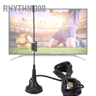 BRhythm000 เสาอากาศดูด 433Mhz Rp Sma Plug Male พร้อมฐานแม่เหล็ก สําหรับวิทยุ Ham