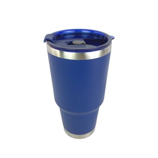แก้วเก็บความเย็น แก้วสแตนเลส กระบอกน้ำ สีฟ้า ขนาด 30 ออนซ์ / 900 ml.