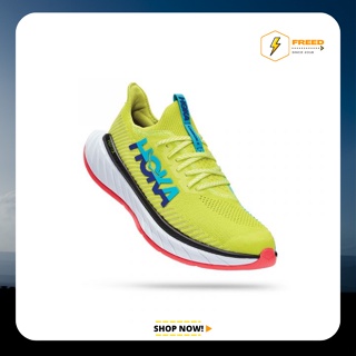 Hoka Carbon X 3 "Yellow" รุ่น 1123192-EPSB รองเท้าวิ่งผู้ชาย รองเท้าวิ่งมาราธอน รองเท้าวิ่งhoka