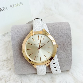 นาฬิกา Michael Kors Watch Strap MK2477 White Leather