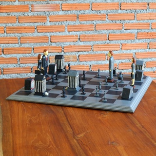 SiamMandalay CHESS SET ชุดหมากรุก เกมกระดาน หมากรุก ฝึกสมอง ตุ๊กตา ตกแต่งบ้าน (มีตัวเลือก)