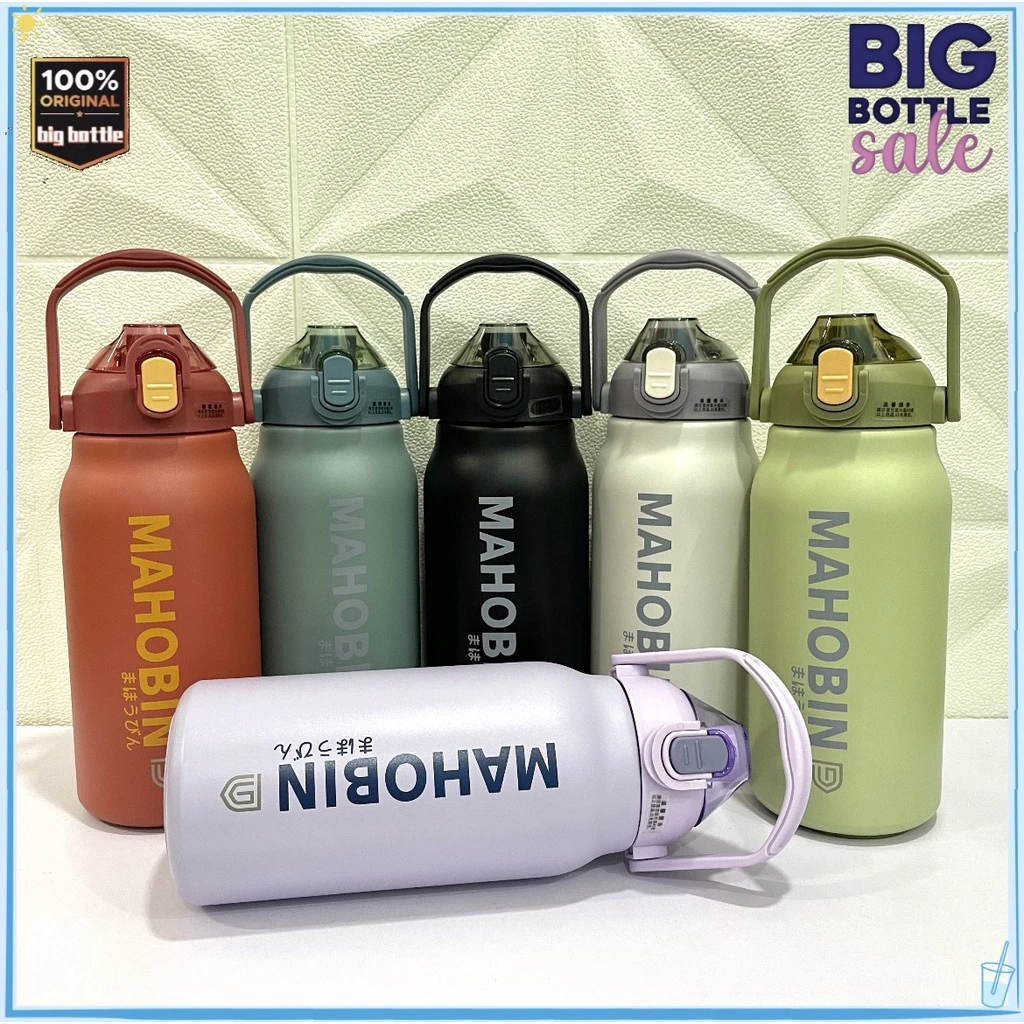 Mahobin แก้วเก็บความเย็น สแตนเลส316 ขวดน้ำสูญญากาศ กระติกน้ำเก็บความเย็น V3 ขนาด1300ml , 1700ml thumbnail 3