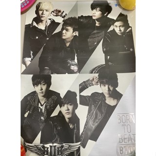 โปสเตอร์วงBTOB (BORN TO BEAT)