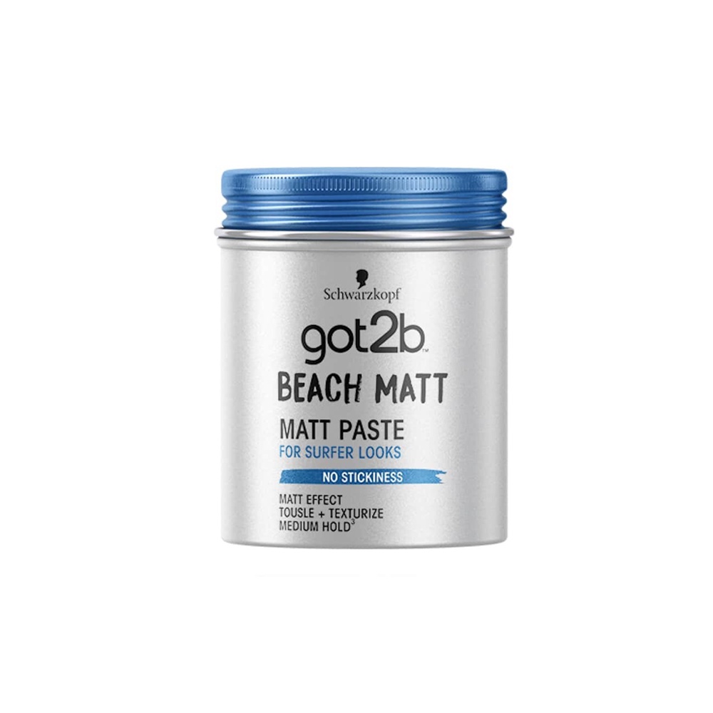 Schwarzkopf got2b Beach Matt Matt Paste 100ml (8891) ชวาร์สคอฟ ก๊อตทูบี บีช แมทท์ เพสท์