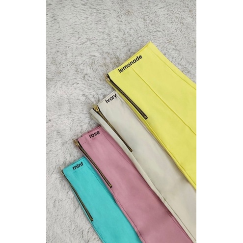 เสื้อผ้า SANE กางเกงยางสตรี STREET WITH ZIPPER 2670