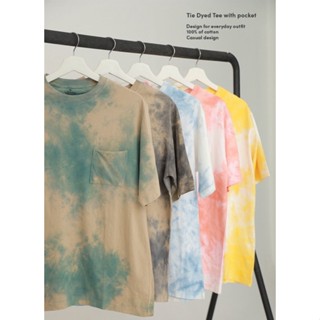 เสื้อยืด โอเวอร์ไซส์ มัดย้อม สี งาน hand made มี 5 สี