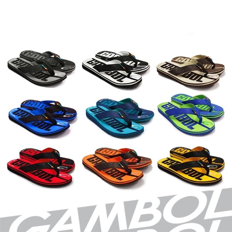 รองเท้าแตะหนีบ รองเท้าแตะ แกมโบล Gambol 11139 ทูโทน สองสี ไซส์ 36-44