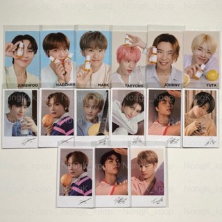 Photocard Nature Republic - NCT | การ์ด โฟโต้การ์ด polaroid จองอู แฮชาน มาร์ค แทยง จอห์นนี่ ยูตะ แทอิล พร้อมส่ง