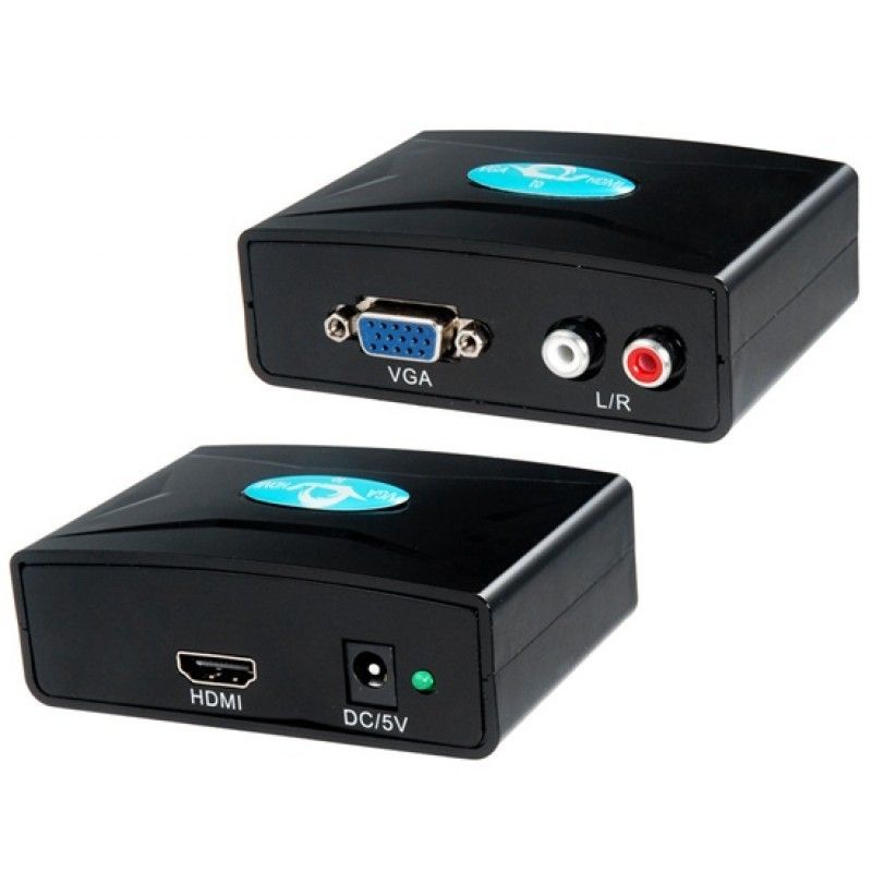Oker สายเเปลง VGA to HDMI Full HD 1080 อุปกรณ์ เเปลงภาพ รูปที่ 7