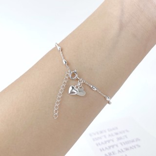 (myjew.k) ข้อมือเงินแท้ กำไลเงินแท้ รุ่น ELLIPSE CHAIN CUTE