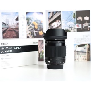 Sigma Lens 18-300mm F3.5-6.3 สำหรับกล้อง Nikon