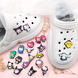 รองเท้าแตะ Crocs ประดับจี้รูปการ์ตูน Sanrio Mascot น่ารัก เครื่องประดับ สําหรับตกแต่ง